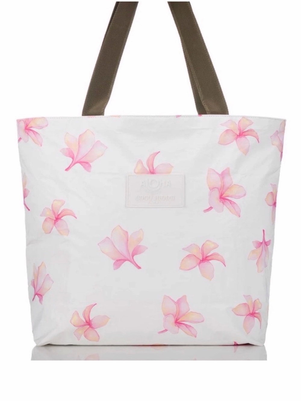 NWT Collection Coco Moon White Floral Day Tripper Bag OS
